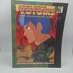 VOTOMS Armored Trooper Roleplaying Game - Blue & Green Cover